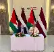 الأردن ولاتفيا يوقعان على مذكرة تفاهم