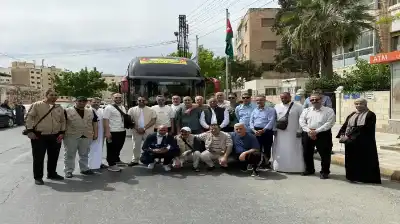 البعثة الإعلامية الأردنية تتوجه إلى الديار