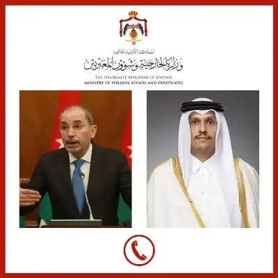 الصفدي وآل ثاني: علاقاتنا راسخة
