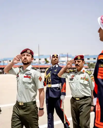 ولي العهد: ضباط مؤتة يلتحقون بميادين