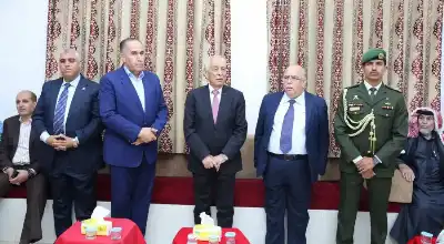 الديوان الملكي يعزي عشيرة الزعبي (صور)