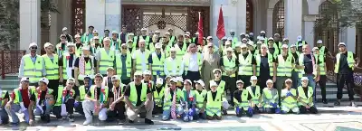 الأوقاف تطلق من العقبة حملة نظافة