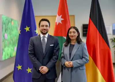 ولي العهد يلتقي وزيرة التعاون الاقتصادي