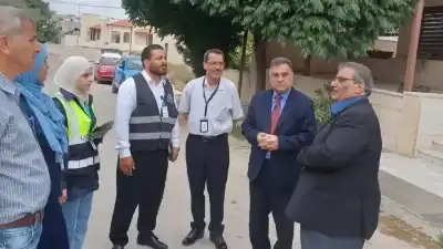 فريحات يتفقد سير أعمال التعداد العام