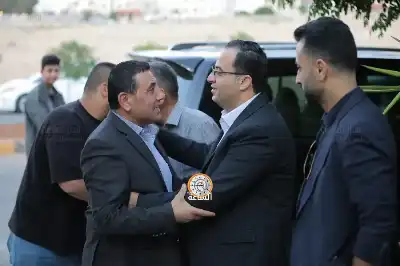 أمين عام حزب الإصلاح الخصاونة يستقبل