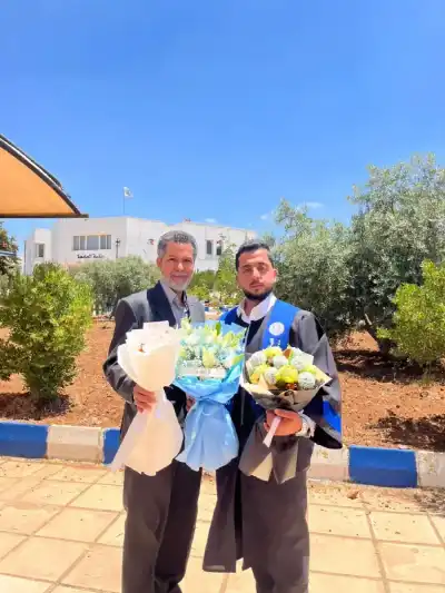 أحمد الحراحشة.. مبارك الماجستير