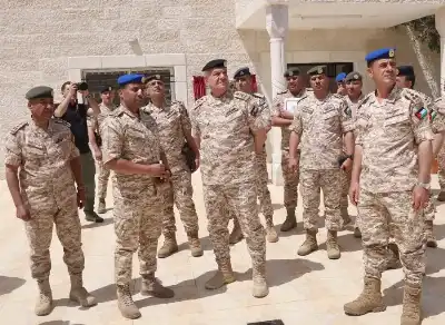 اللواء الحنيطي يفتتح المبنى الجديد لقيادة