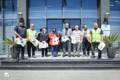 شركة كهرباء إربد تنفذ مبادرة كيسك