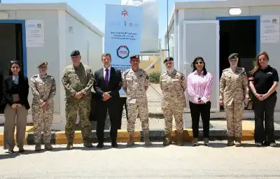 الجيش الأردني يتسلّم وحدات خدمية جاهزة