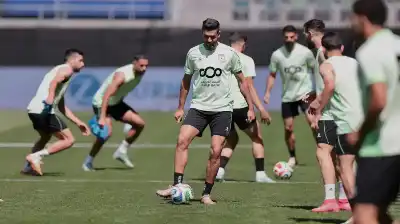 النشامى يواصلون تدريباتهم استعدادا للقاء كولومبيا