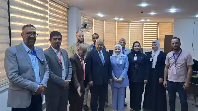 البكار يفتتح المبنى الجديد لمديرية عمل