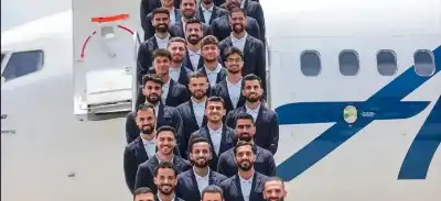 النشامى يحظون باستقبال حافل في بورتلاند