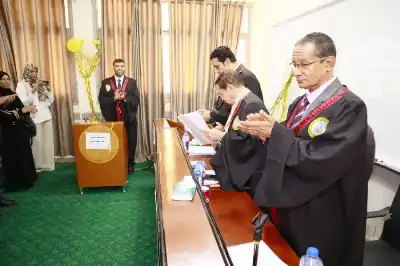 حسام راضي يحصل على درجة الماجستير