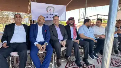 حزب الإصلاح يستقبل النشامى ضمن فعالية