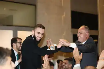 أفراح غزال والحطاب.. بزفاف مصعب (صور)