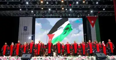 بالصور.. د.الحوراني يرعى احتفال عمان الاهلية