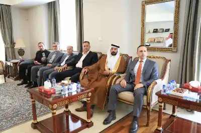 وجهاء معان يقدمون واجب العزاء بالشيخ