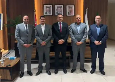 حزب الإصلاح يزور محافظ مادبا الجبور