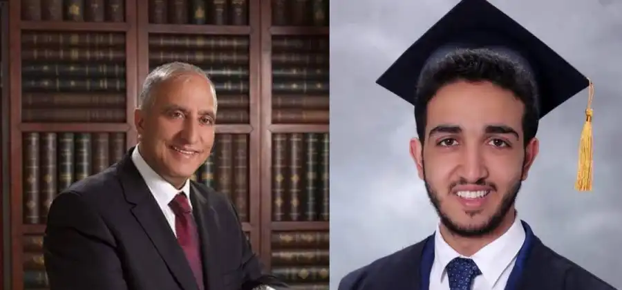اخليف الطراونة لنجله المهندس سيف: بين