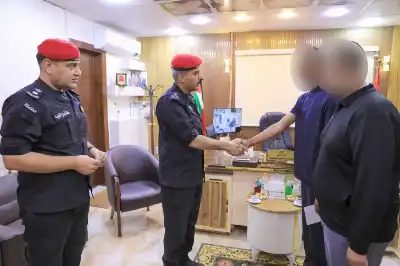 تكريم نزلاء في مركز الإصلاح والتأهيل