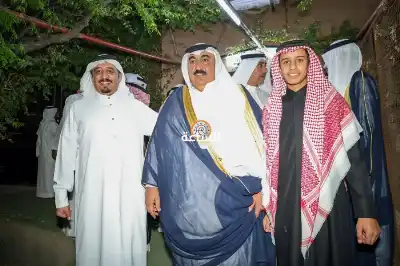 الشيخ الدهام الجربا في ضيافة الشيخ
