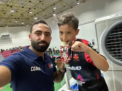 ليث نجل الوزير القطامين ينال الذهبية