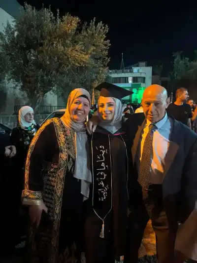 دينا غرايبة.. مبارك التخرج