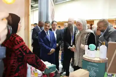 افتتاح معرض أردن الخير في إربد