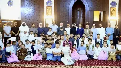 شادي فريج يشارك بتكريم 60 حافظا
