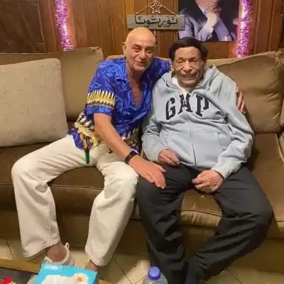 عادل امام في احدث ظهور ..