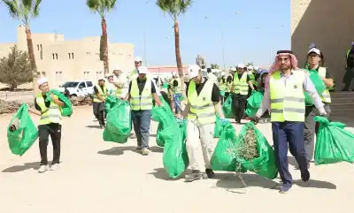 ​الأوقاف تنفذ حملة نظافة لمسجد عرب