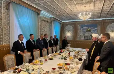 مفتي روسيا يستقبل وفدا حكوميا أردنيا..