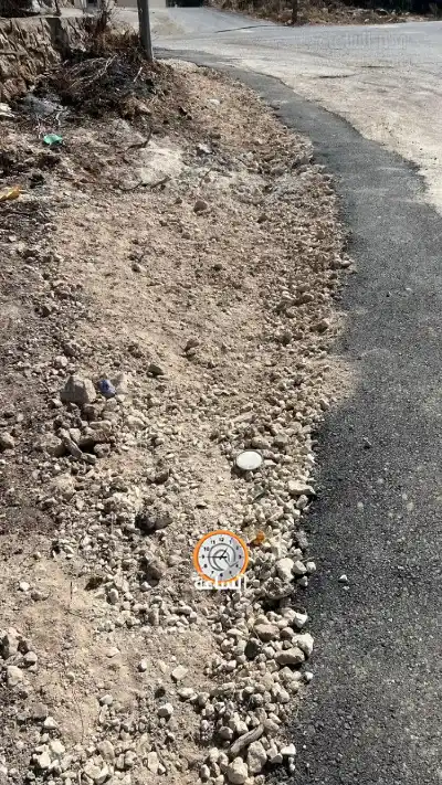 العالوك.. استياء من حفرية كيبل كهربائي