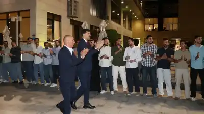الزعبي يولم بتخرج نجله ليث (صور)