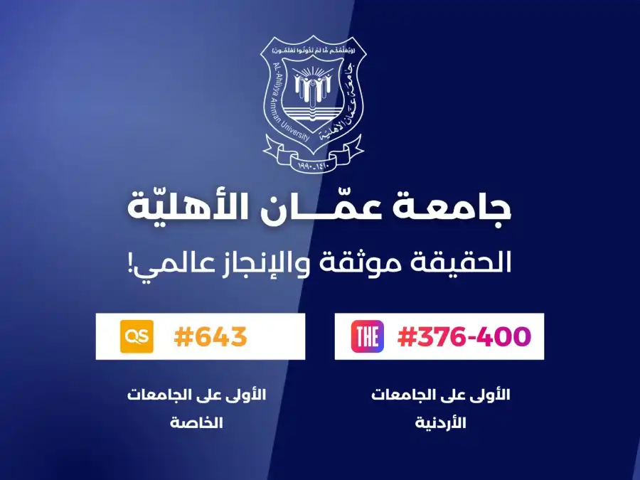 مدار الساعة,أخبار الجامعات الأردنية,جامعة عمان الأهلية