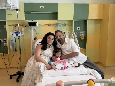 الطفلة الأردنية كاتيا تنهي رحلة علاجها