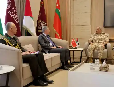 اللواء الحراسيس يستقبل السفير التركي