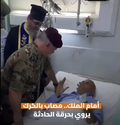 مصاب بجريمة كنيسة حمود الإرهابية يشرح