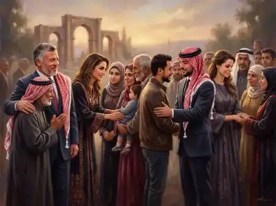 حين يبكي القلب قبل العين… الأردن