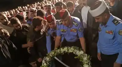 الأمن الأردني يشيع الخوالدة