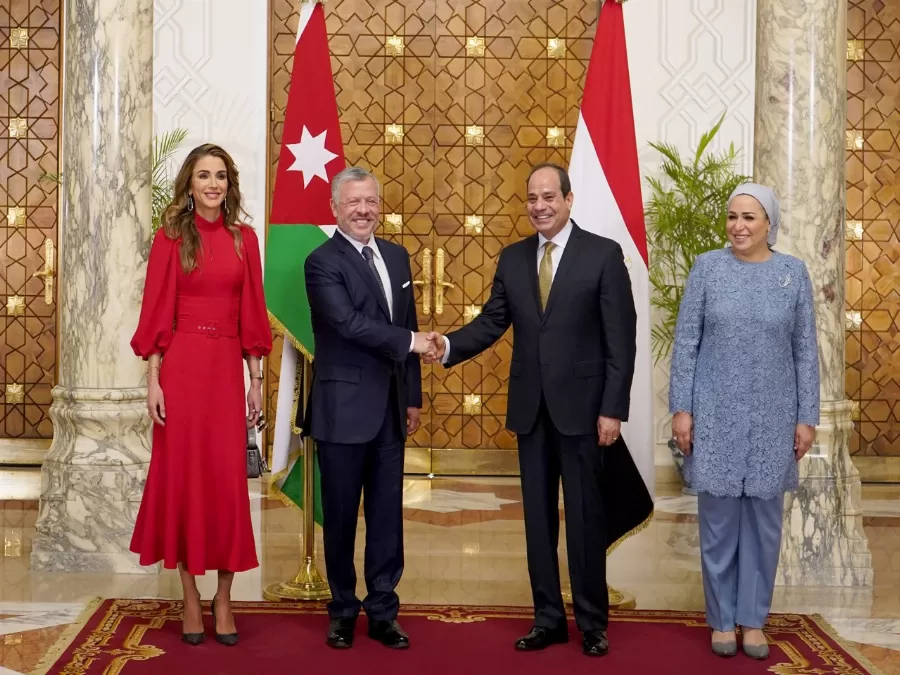 مصر,مدار الساعة,الملك عبدالله الثاني,الأردن,اقتصاد,فلسطين,الملكة رانيا,