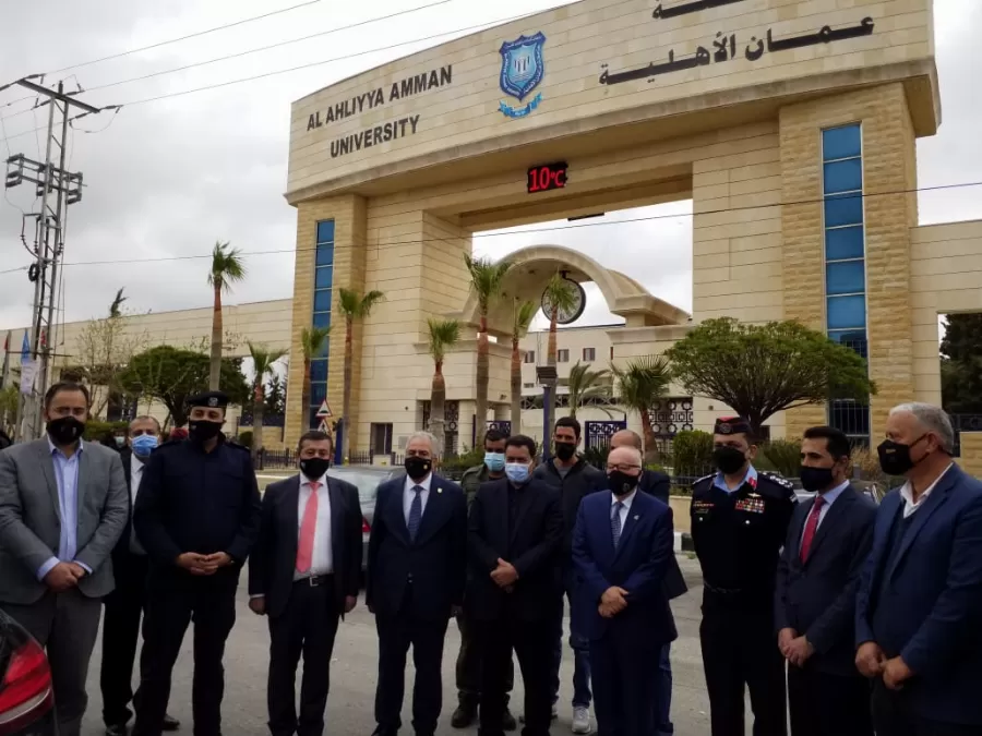 مدار الساعة,أخبار الجامعات الأردنية,جامعة عمان الأهلية,وزارة الأشغال,الملك عبدالله الثاني بن الحسين