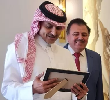 سفير قطر سعود آل ثاني يتحرر