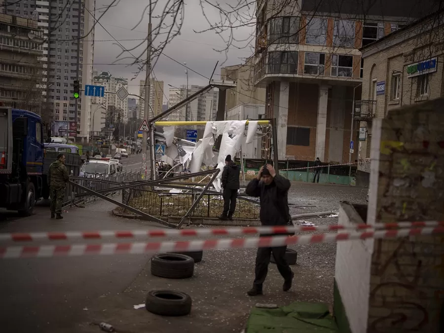 معارك داخل العاصمة الأوكرانية كييف