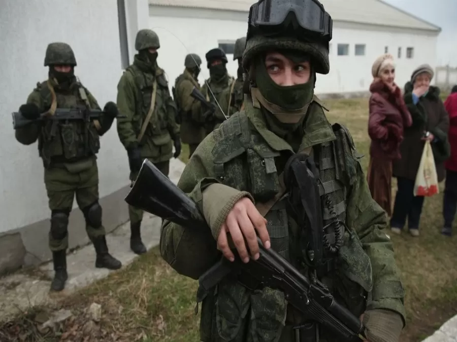 صورة لجندية أوكرانية تورط “الناتو” على