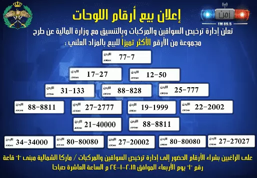 مدار الساعة,أخبار الأردن,اخبار الاردن,إدارة ترخيص السواقين والمركبات,وزارة المالية,إذاعة الأمن العام