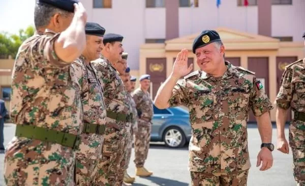 الملك عبدالله الثاني,القوات المسلحة الأردنية,الجيش العربي,القوات المسلحة,