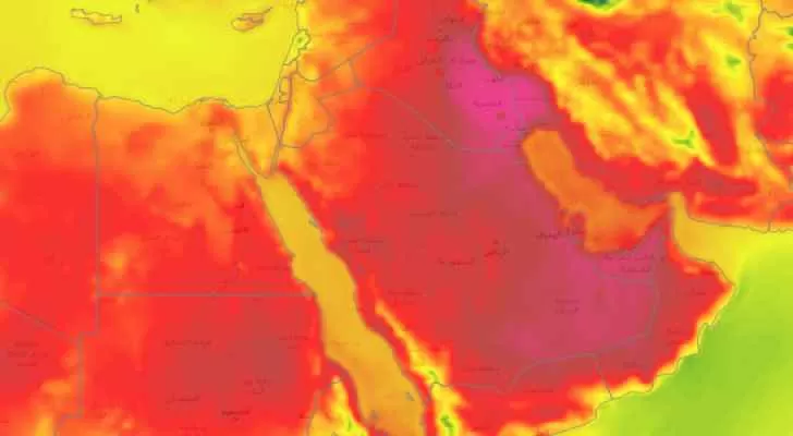 مدار الساعة, الطقس في الأردن اليوم,درجات الحرارة,عمان,الاردن