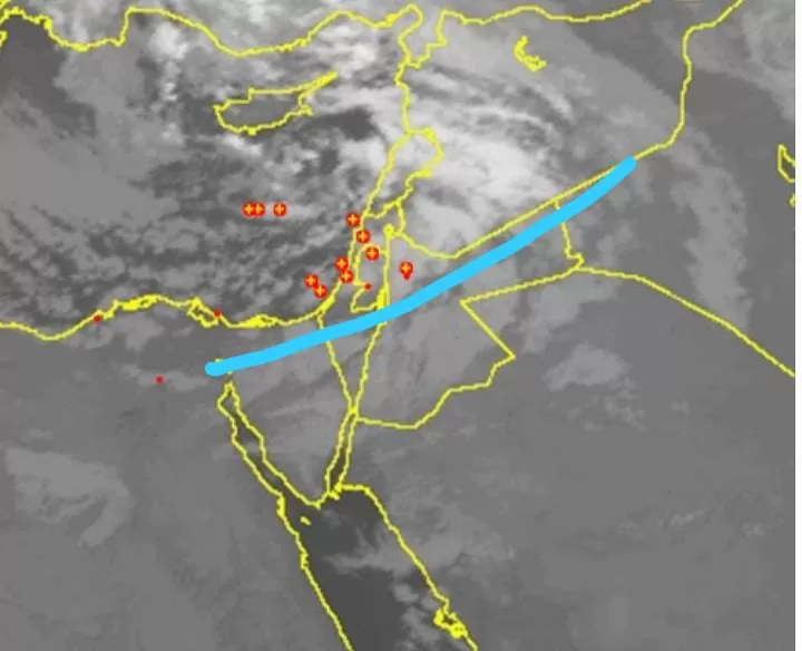 مدار الساعة, الطقس في الأردن اليوم,ناعور,وادي السير,مرج الحمام,عمان
