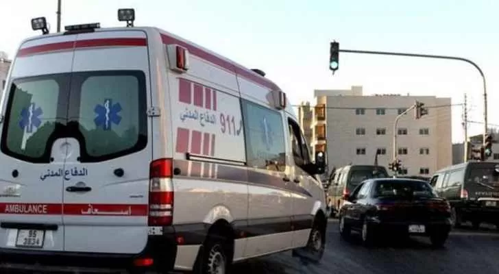 حادث,عمان,مدار الساعة,الدفاع المدني,مستشفى الأمير حمزة,